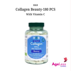 H&B Collagen Beauty With Vitamin C 180 Pcs