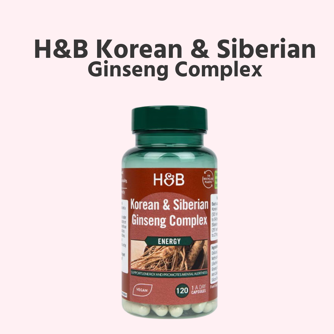 H&B Korean & Siberian Ginseng Complex